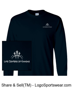 Gildan Adult Ultra Cotton Long Sleeve T-Shirt  Design Zoom